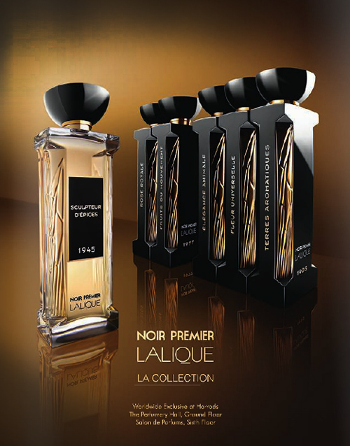 Lalique Noir Premier - Nova Coleção Liga o Passado e o Presente